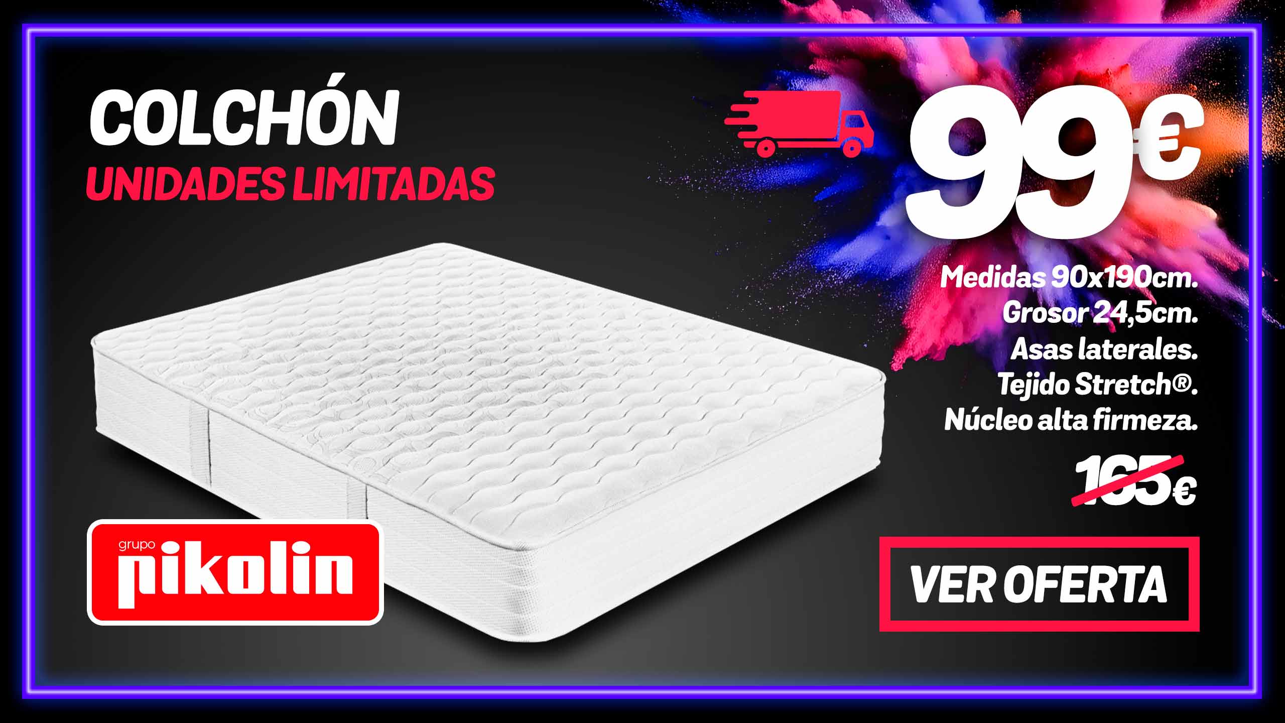 colchon en liquidación online